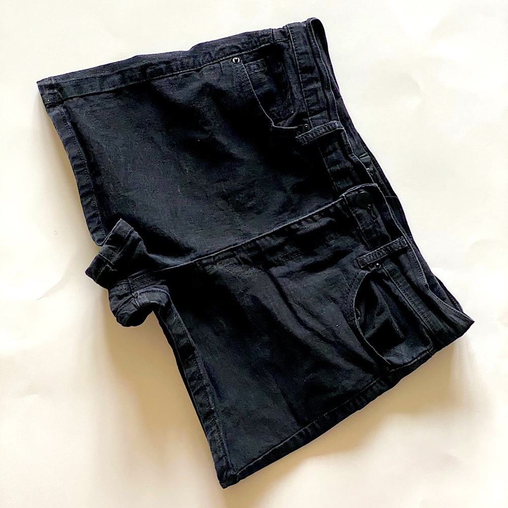 Black shorts